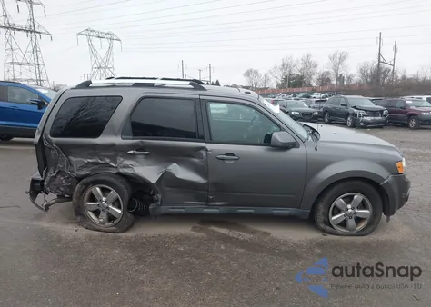 2012 Ford Escape Limited из США, поврежденный, VIN 1FMCU9EG2CKB86883